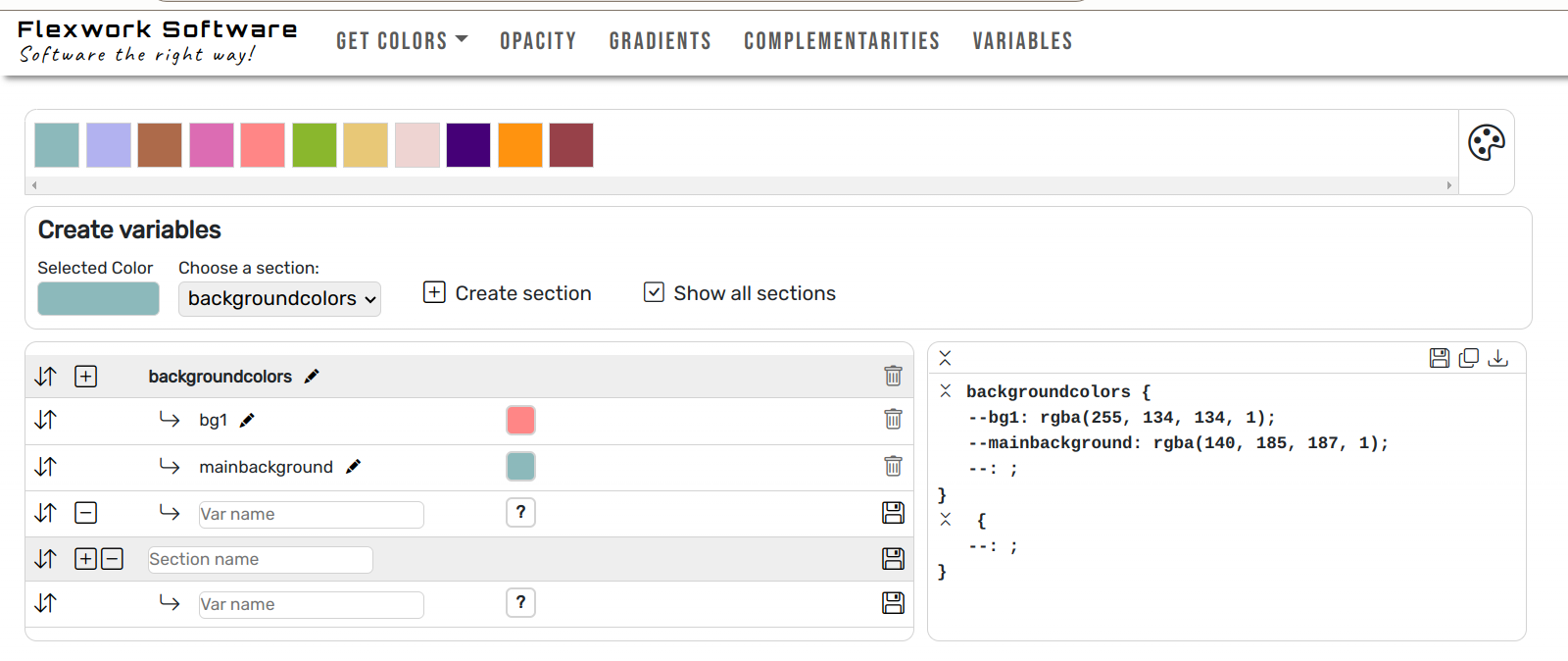 11 - CSS color variables
